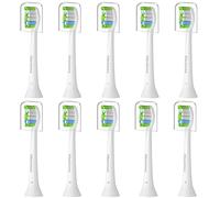 Pisonicleara Replacement Toothbrush Heads(10-pc) Compatible with Philips Sonicare Electric Tooth Brush Electric Tooth Brush Refill