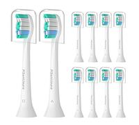 Pisonicleara Replacement Toothbrush Heads Compatible with Philips Sonicare(10 Pack), Brush Heads for Hx6920, 4100 2 Series, HX9023 Hx6240 Hx6610 Snap on Electric Tooth Brush Refill