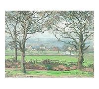 Pissarro Near Sydenham Hill Art Print Canvas Premium Wall Decor Poster Mural