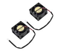 Pissente 2PCS Quiet Fast Fans Replacement for AD 5M PRO 3D Printer, 1.6x1.6x0.8inch Air Purifying Print Head ABS Fan, Compact Design with Standard Interface, Convenient Use for Various