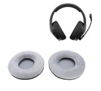 Pissente 4 PCS 110mm Velvet Replacement Ear Pads, Soft Comfortable Headphone Earpads with Reinforced Stitching, for HD668B HD669 HD681 SR850s SR950s HARX700 HARX900 K240 M220 K550 K553 (Gray)