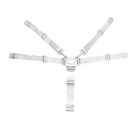 Pissente 5 Point Harness High Chair Straps Adjustable Stroller Belt 5 Point Harness Straps Belt with Secure Buckle for Strollers Dining Chairs, Longest Length 60cm