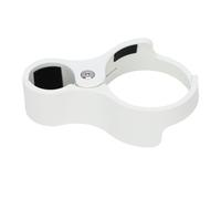 Pissente Adjustable Folding Bike Cup Holder Easy Installation Bike Water Bottle Holder for Cruiser Bikes, Convenient Accessory for Cyclists (White)