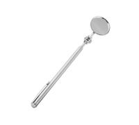 Pissente Adjustable Telescopic Inspection Mirror, Stainless Steel Extending Mirror with 30mm and 50mm Diameter for Mechanics, Home Repairs and Automotive Use (Pen 30X600mm)