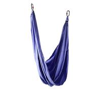Pissente Aerial Yoga Swing Set, Portable Hammock Antigravity Yoga Hammock with Carry Bag Home Flying Yoga Swing Aerial Yoga Hammock Yoga Flying Strap Sling (PURPLE)