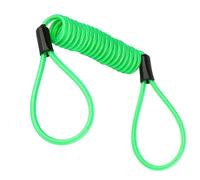 Pissente Alarm Disc Lock Reminder Rope Cable, Motorcycle Scooter Bike 1.2M Length for Orange Fluorescent