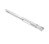 Pissente Aluminium Alloy Straight Navigation Divider Nautical Brass Navigation Divider Geometry Drafting 7.09in for Maritime & Naval with Leather Case