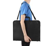 Pissente Art Portfolio Case, PVC A3 Drawing Sketch Board Storage File Bag, Document Carry Case