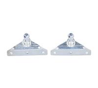 Pissente Ball Stud Brackets, Galvanized Steel Gas Strut Mount Bracket with 10mm Ball Stud M10 Thread, 2 Pack Quick Install for RV Vehicle Gas Spring Support Parts