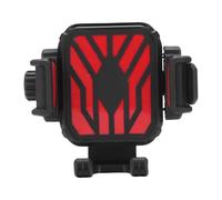 Pissente Bike Phone Holder Anti Shock Innovative Thread Lock Mechanism for 5.7-7.2" Cellphone, Easy Access for Riders on the Go Plastic (Red)