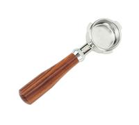 Pissente Bottomless Portafilter, Stainless Steel Coffee Tool, Enhanced Extraction and Visibility, Compatible with 8 Series (E Redwood)