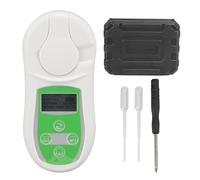 Pissente Brix Meter Refractometer, Brix Tester Sugar Refractometer with High Accuracy ATC 0-32% Range for Fruit Beverage Food Testing