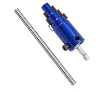 Pissente Broken Pipe Removal Tool, 3 in 1 Design for Stuck Pipes, Heavy-Duty CRV Steel Construction, Suitable for All Plumbing Needs, Easy to Use with Drill or Manually