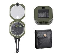 Pissente Brunton Professional Geological Compass, Waterproof Fluorescent, High Accuracy, for Hiking, Climbing, Exploring, Geology, Outdoor