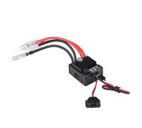 Pissente Brushed ESC, Waterproof Brushed 1060 60A ESC With Built In Capacitor Module For TouringRC Car BuggyTruggy RC Car