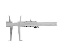 Pissente Caliper Measuring Tool Inner Vernier Caliper 9-150mm Measuring Range Inside Groove Vernier Caliper for Machining Inner Hole Measurement, Graduation Value 0.02mm