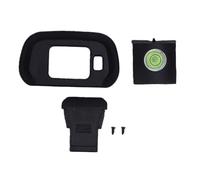 Pissente Camera Eyecup Hot Shoe Cap Level Kit Soft Silicone Rubber ABS Eyepiece Viewfinder Cover with Bubble Level Dust Protection for R7 Photography