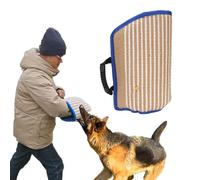 Pissente Dog Bite Sleeve, Rough Linen Dog Training Arm Bite Sleeve Thickened Non Slip Protection for Medium to Large Dogs German Shepherd Training for Trainers and Owners