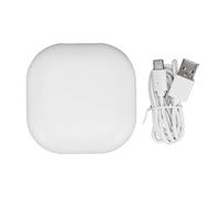 Pissente Earbuds Charging Case, Replacement Fast Charging USB Type C Case with LED Indicator Light for Buds Live SM R180 White