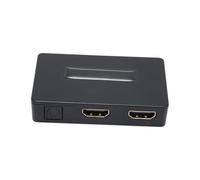 Pissente Extractor, SPDIF 3.5mm Output 5.1CH | Gold Plated Interface, 1080p 60Hz Pass-Through, For TV, Plug and Play LED Indicator