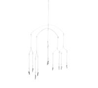 Pissente Hanging Photo Stand, Kikkerland Stainless Steel Wall Display, Kikkerland With 10 Clips, For Photos Artworks Invitations Calendars Crafts Memos Postcards Tickets