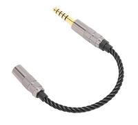 Pissente Headphone Adapter Cable Headphone Wire Headphone Cord 4.4mm Balanced Male to 3.5mm Stereo Female Gold Plated OFC Core with 0.49ft Length for Lotoo Cayin IBasso DAP