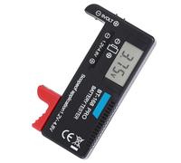 Pissente LCD Digital -Batterijtester 1.2 V - 4.8 V Portable Battery Capacity Control for Small Eyelashes, Compact Size and Light, for CR2032 LR44 L736 6F22 9V AA D C 16340 14500 10440 Batteries