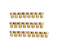 Pissente Main Jets, 25pcs Carburetor Carb Main Jet Kit 55-115 M5 Metal Main Nozzle Carburetor Carb Automotive Carburetor Metering Jets Replacement for Dellorto Carburetor PHBG