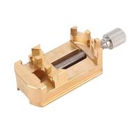 Pissente Mini Fractal Vise Robust Table Vise for 3D Printing Model Making Portable Drill Press for Home Workshop Jewelry Crafting Copper Stainless Steel