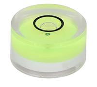 Pissente Mini Round Level Bubble, 5pcs Level Bubble Level for Balance Scale Electronic Scale Camera Platform with ABS Acrylic Crystal Clear Measurement