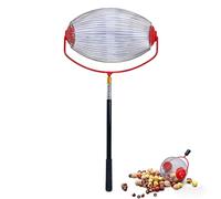 Pissente Nut Gatherer, Acorn Picker Upper Roller Efficient Stainless Steel Fruit Collector for Apples Oranges Pears Pecans Chestnuts with Lightweight Design (L 360ml 6.8x14.5cm / 2.7x5.7in)