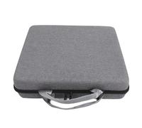 Pissente Nylon Mini Dish Kit Hard Case 12.6x11x3.54in for Camping Travel | Durable hard shell, built-in elastic straps, compact portable design, secure zipper closure