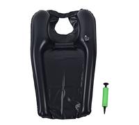 Pissente Portable Inflatable Shampoo Bowl Hair Washing Tray Hair Washing Basin for Bed Chair with Pump & Side Railings Elderly Disabled Pregnant