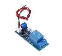 Pissente Relay Module Adjustable Time Delay Board Timer Relay with Single and Loop Modes 0 to 24 Hour Range Dual Potentiometer Control for Automation Control Users (12V)