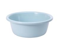 Pissente Round Plastic Wash Basin, Small Round Washing Up Bowl 25Cm Thickened Design Large Capacity Lightweight, Round Washing Up Bowl for Home Student Dormitory with Durable Easy to Material