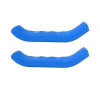 Pissente Shock Absorbing Grip Cover With Soft Silicone For Mountain Handlebar, Break Lever Cover Blue Brake Grips, Bkwyuloi, Brake Grips Light Blue With Soft Silicone For Mountain Handlebar, Brake Gri