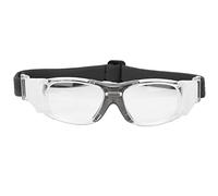 Pissente Sport Safety Goggles, High Strength Impact PC Lens, Scratch, with Soft Adjustable Strap and Comfortable Nose Pads, for Outdoor Cycling Basketball Hiking Climbing (Transparent White)