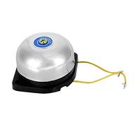 Pissente Stainless Steel Electric Bell 5W Inner Strike Spark Alarm with Double Coils for Factories Schools Railways