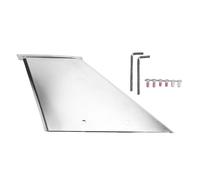 Pissente Stainless Steel Skeg Guard, Protector 316 Marine Grade Skeg Protector OEM 27031 Snap In Fit for Mercruiser Alpha I Generation II 1991 Up for Boat Repair and Replacement