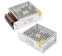 Pissente Switch Power Supply Driver Aluminum Alloy DC12V Power Supply Driver 50W 4.2A with Overload Overvoltage Short Circuit Protection for LED Light Bar 3D Printer CCTV (S-60-12 (Large)