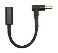Pissente USB C to DC 5.5x2.5mm Adapter 100W Type C to 5.5x2.5mm DC Converter with PD E MARK Chipset for Laptop Charging Travel Portable