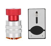 Pissente Watch Crystal Inserting Tool, Chrome Vanadium Steel, Anti-Skid Design, Precision Opener for Watchmakers and Hobbyists (Red)