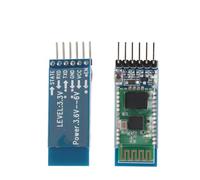 Pissente Wireless Bluetooth Module 3.3V UART Serial Transceiver Bluetooth UART RS232 Converter with AT Command Master Slave Modes 1200 to 115200 Baud for MCU ARM Projects