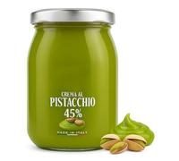 Pistachio Cream Spread - 600g | Creamy & Spreadable, Versatile Paste | Authentic Italian Pistachio-Spread with 45% Pistachios - Gluten-Free, Palm Oil-Free