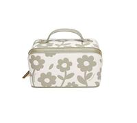 Pistachio Floral Mini Train case
