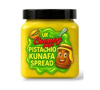 Pistachio Kunafa Spread 310g - Creamy Dubai Chocolate Spread with Kunafa Pastry & Pistachio Butter - Premium Halal Arabic Dessert Filling
