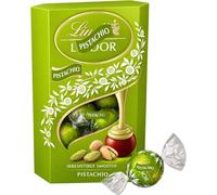 Pistachio Milk Chocolate Truffles 200g - Premium Swiss Chocolate, Gift Box, | Lindt Pistachio Milk Chocolate Truffles 200g