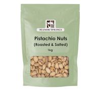 Pistachio Nuts Roasted & Salted 1kg by Manor Springs