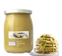 Pistachio Spread Cream 600g Luxurious Italian Pistachio Paste Creamy Dessert Topping for Toast, Baking, Pancakes, Dubai Chocolate Pistachio Paste & Snacks Gourmet Made in Italy (1 Pack)