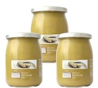 Pistachio Spread Cream 600g Luxurious Italian Pistachio Paste Creamy Dessert Topping for Toast, Baking, Pancakes, Dubai Chocolate Pistachio Paste & Snacks Gourmet Made in Italy (2 Pack)